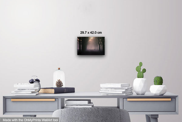 Deers In Wood Lane I