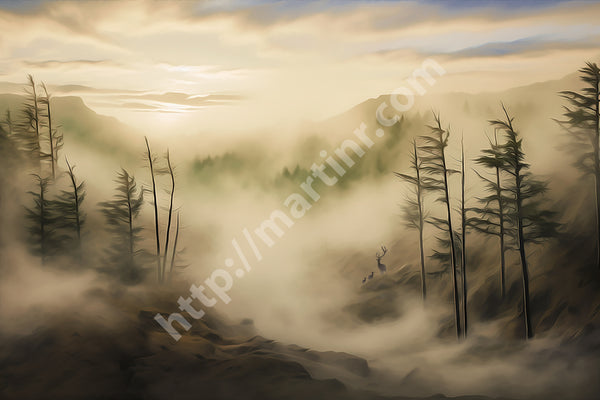 Foggy Landscape 1