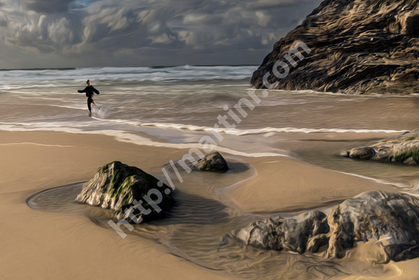 Godrevy Kicking Waves
