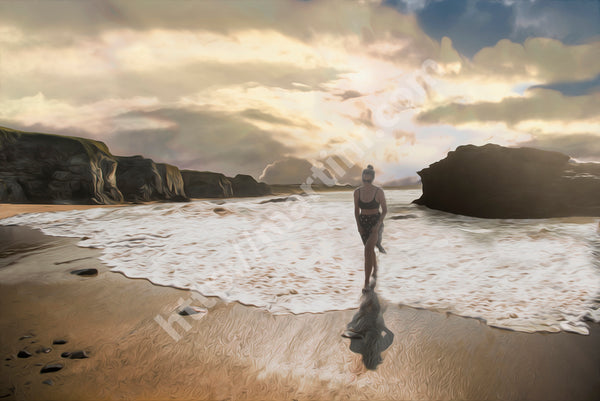 Godrevy Lady Sunset II