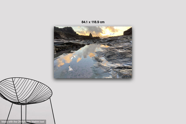 Godrevy Reflection I