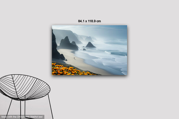 Holywell Bay Sand Marks 10