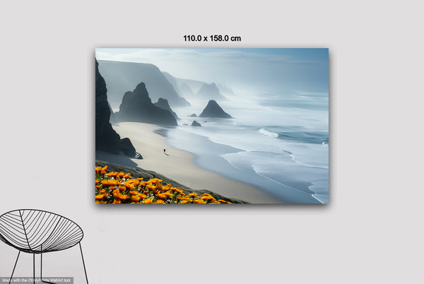 Holywell Bay Sand Marks 10