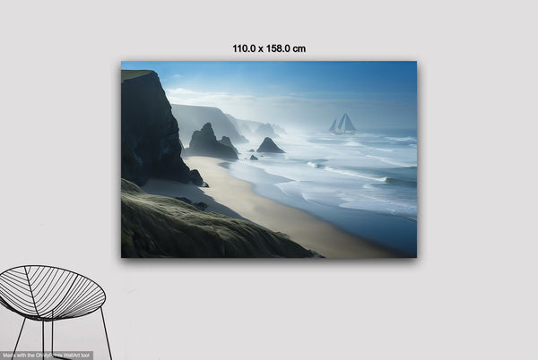 Holywell Bay Sand Marks 11