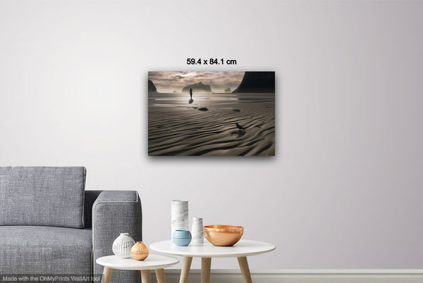 Holywell Bay Sand Marks 2