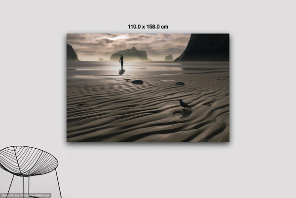 Holywell Bay Sand Marks 2