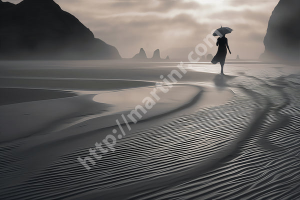 Holywell Bay Sand Marks 3