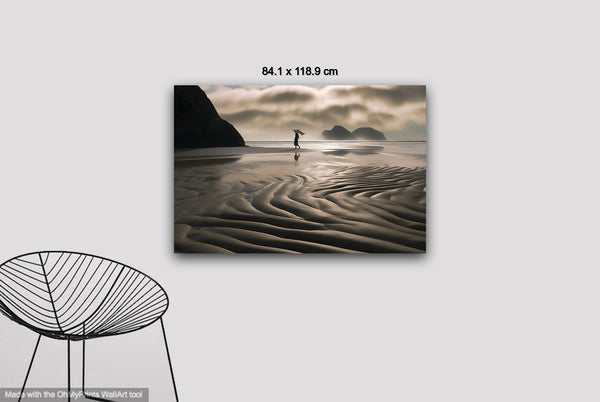 Holywell Bay Sand Marks 5