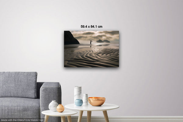 Holywell Bay Sand Marks 5