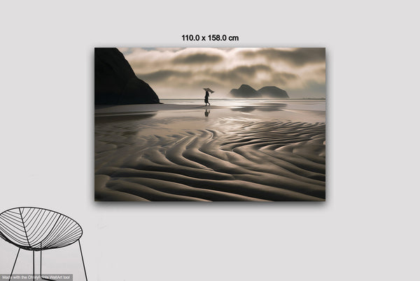 Holywell Bay Sand Marks 5