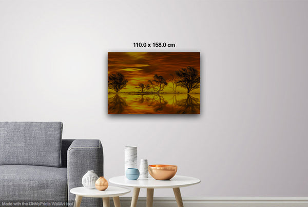 Orange Sunset III