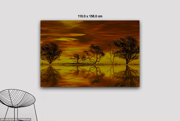 Orange Sunset III