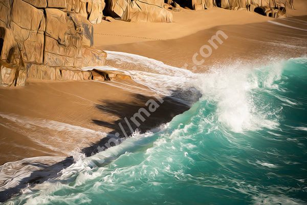 Pedn Vounder Sand Marks I