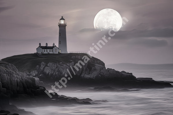 Super Moon Godrevy I