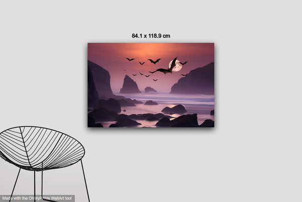 Super Moon Holywell Bay III