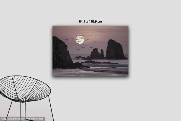 Super Moon Holywell Bay I