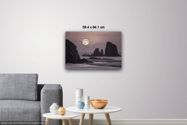 Super Moon Holywell Bay I