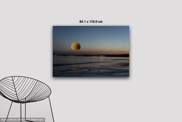 Super Moon Marazion Beach I