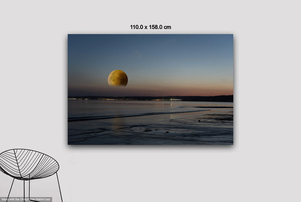 Super Moon Marazion Beach I