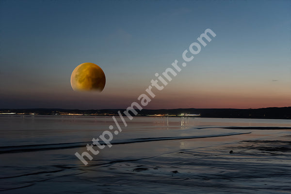 Super Moon Marazion Beach I