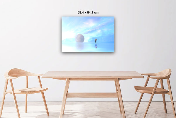 Super Moon Reflection