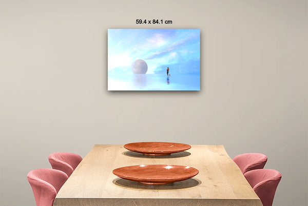 Super Moon Reflection