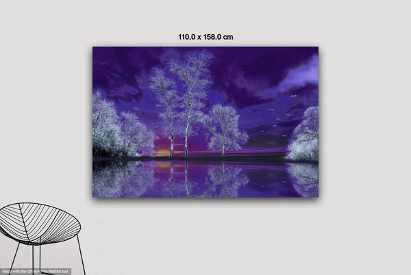 Purple Reflection – Dr Martín Raskovsky